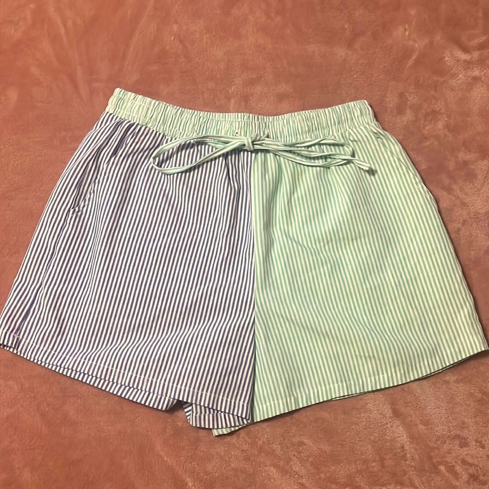 Striped Beach Shorts